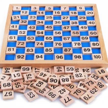 Обучающие деревянные игрушки цифра познавательная математическая Игрушка Обучение логарифм версия Дети раннего обучения подарок