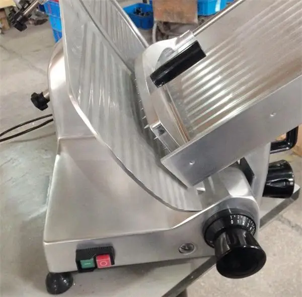 

High quality 8" electric meat slicer machine,frozen meat slicing machiner for commercial use and home use