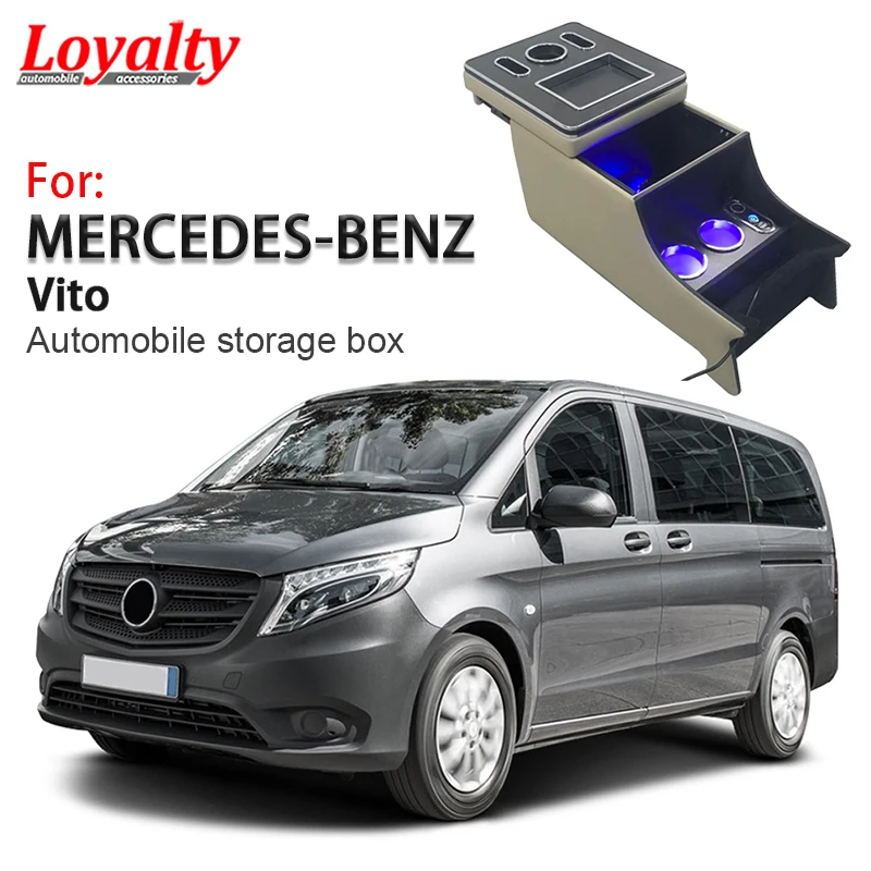 Подлокотник с центральным содержимым для Mercedes Benz Vito W447 2016 2017 2018|Подлокотники| |