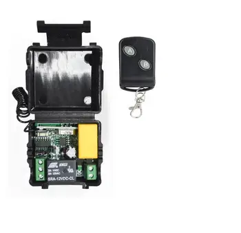 

Mini size AC 220 V 1 CH Relay Wireless Remote Control Switch Remote Light Switch System Receiver Transmitter garage door lamp
