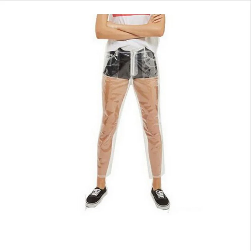 see through pants