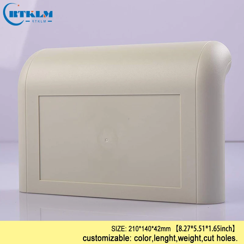 

Electric box abs network plastic junction box diy plastic project box wifi distribution box IP54 desktop enclosure 210*140*42mm
