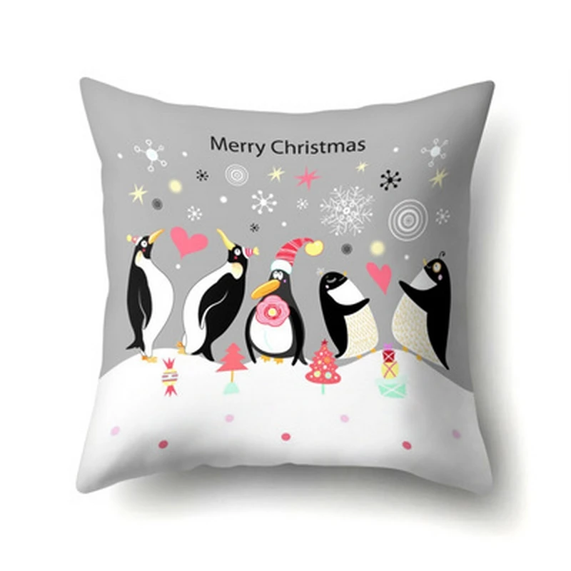 

45X45CM Pillow Cover Christmas Pillowcases for Home Decorative Pillowcases For Living Room Have 16 Colors Available