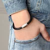 Men’s Genuine Leather Bracelet Budget Friendly Accessories 