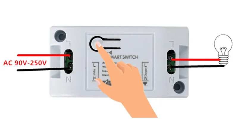 Wifi Switch DIY Умный Дом Модули Автоматизации Беспроводной Пульт Дистанционного Управления Свет Таймер Реле Переключатели