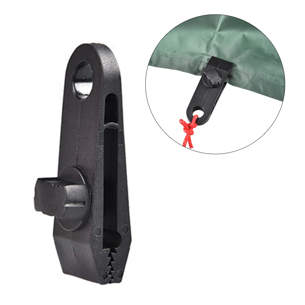 4 Pcs Multi-Purpose Tarp Clips Windproof Clamps for Camping Tents Canvas | Спорт и развлечения