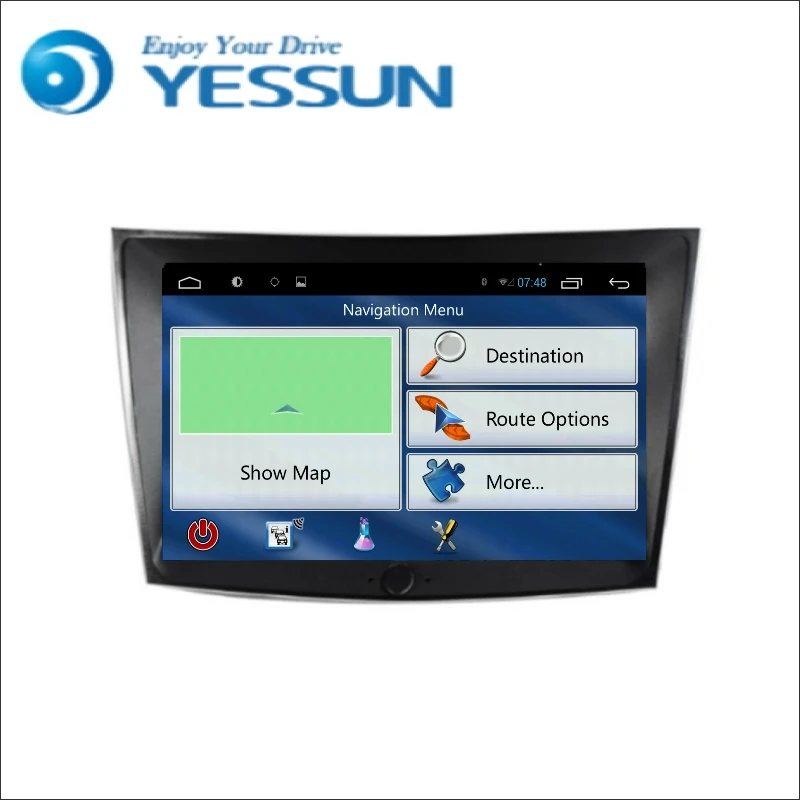 Excellent YESSUN For Ssangyong Tivolan Android Car Navigation GPS HD Touch Screen Stereo Player Multimedia Audio Video Radio Navi 3