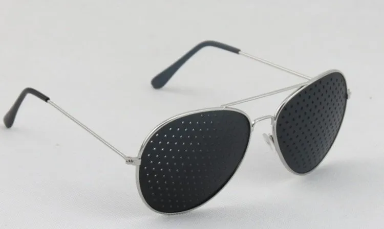 big black sunglasses YOOSKE Retro Pinhole Sunglasses for Women Men Small Holes Eyeglasses Vision Care Glasses Unisex Eyesight Improver Glasses white sunglasses women