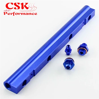 

Aluminum High Flow Injector Fuel Rail kit Fits For Audi VW 1.8L Turbo 20V Purple/Blue