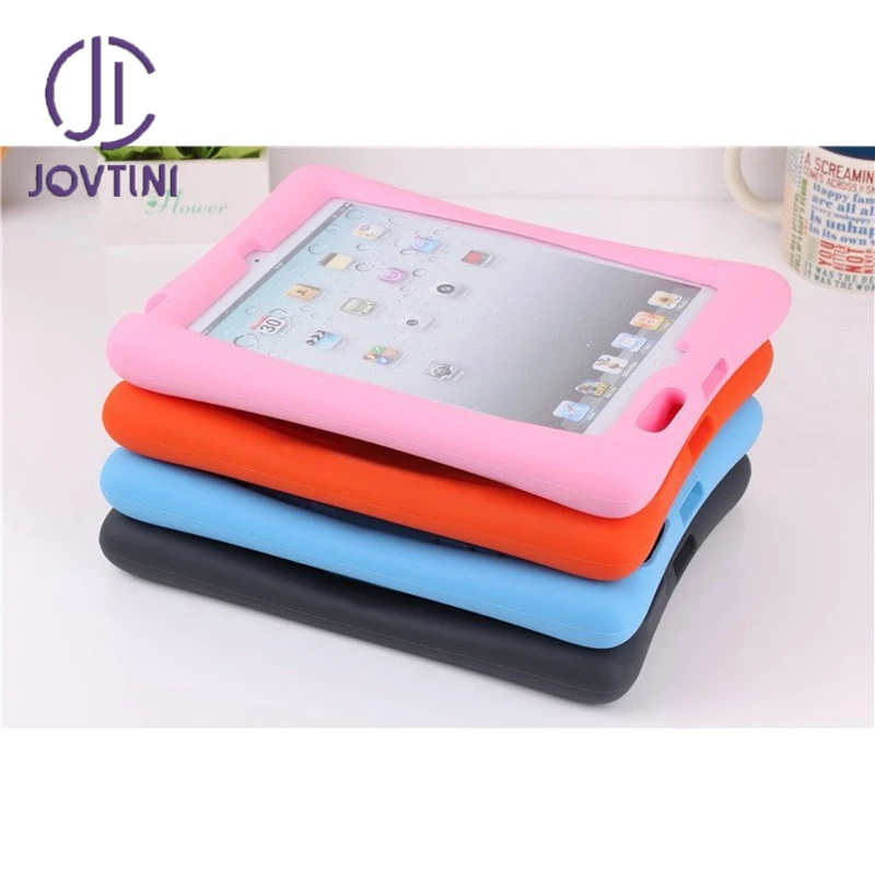Чехол для Apple iPad 2/3/4 безопасный Мягкий силиконовый чехол-подставка детей
