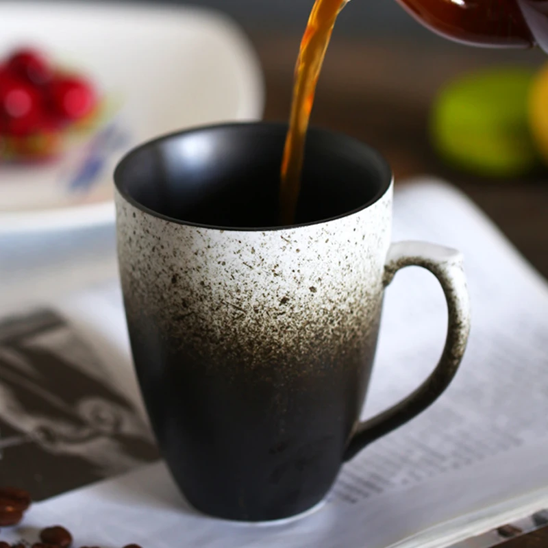 Download 320ml Ceramic Coffee Mug Tea Cup Handmade Creative ...