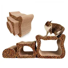 Three-piece High-density Corrugated Paper Cardboard Cat Scratcher Board Toy Furniture Cats Scratching Posts Kitten House Condos Three-piece High-density Corrugated Paper Cardboard Cat Scratcher Board Toy Furniture Cats Scratching Posts Kitten House Condos