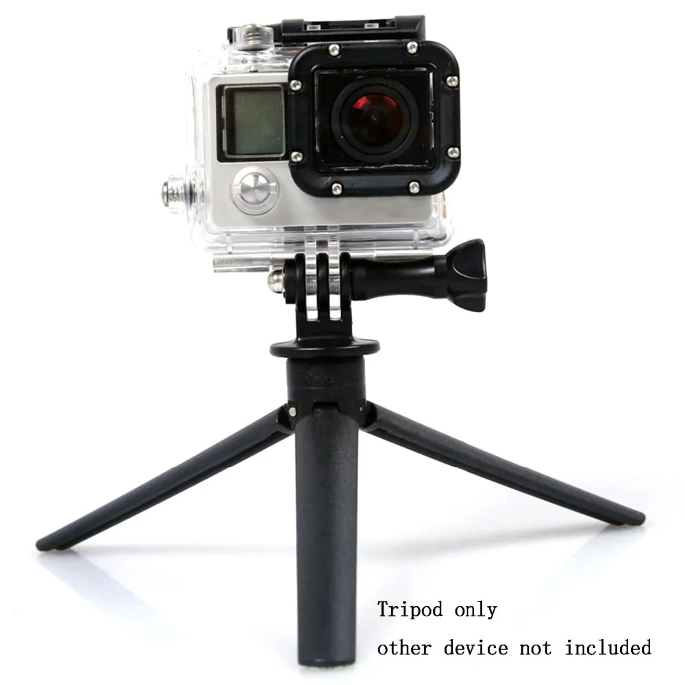 

Gosear Tripod Tripode Mount Holder for Gopro Go Pro Hero 5 4 3 2 Xiaomi Xiomi SJ4000 H9 iPhone 7 6 Samsung S8 S7 Plus Huawei