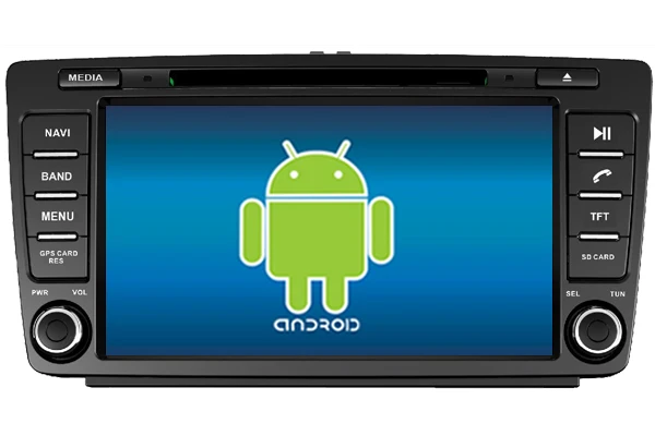 Top GIFTS ROM 16G Quad Core Android 7.1 Fit SKODA OCTAVIA 2005-2008 / 2013- CAR DVD PLAYER Multimedia Navigation GPS DVD RADIO NAVI 2