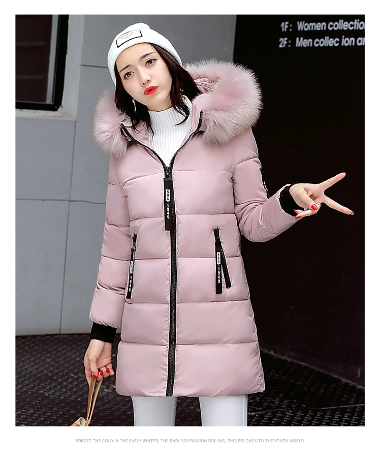 Women's Winter Jackets Winter Woman Coats 2019 Medium And Long Section Down Cotton Clothing Fashion Thickening Coat Female Parks (13)