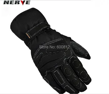 

Germany NERVE Height of the cold waterproof gloves Wear hockey in winter to keep warm motorcycle gloves Black color M L XL XXL