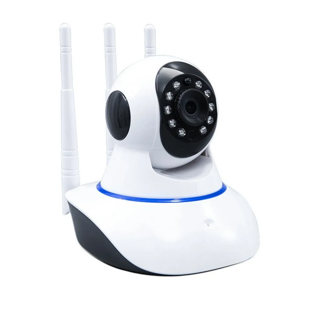 

Wireless Surveillance Camera Three-antenna Card Shaking Head Remote Camera
