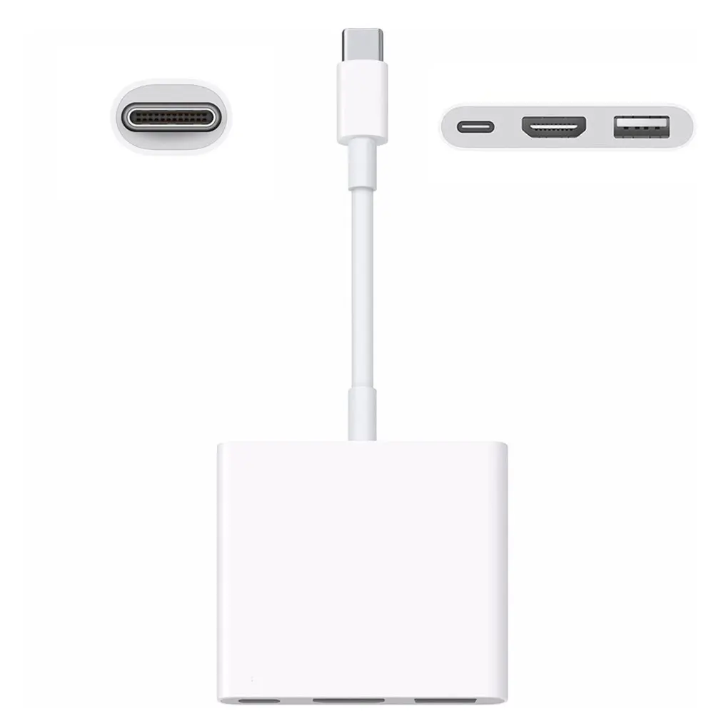 Для Apple USB-C цифровой AV многопортовый адаптер USB-C цифровые аксессуары