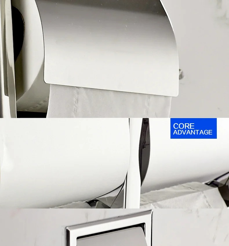 304 скрытый держатель для полотенец из нержавеющей стали, встроенный в стену держатель для туалетной бумаги, строительный держатель для бумаги, двойной держатель для бумаги