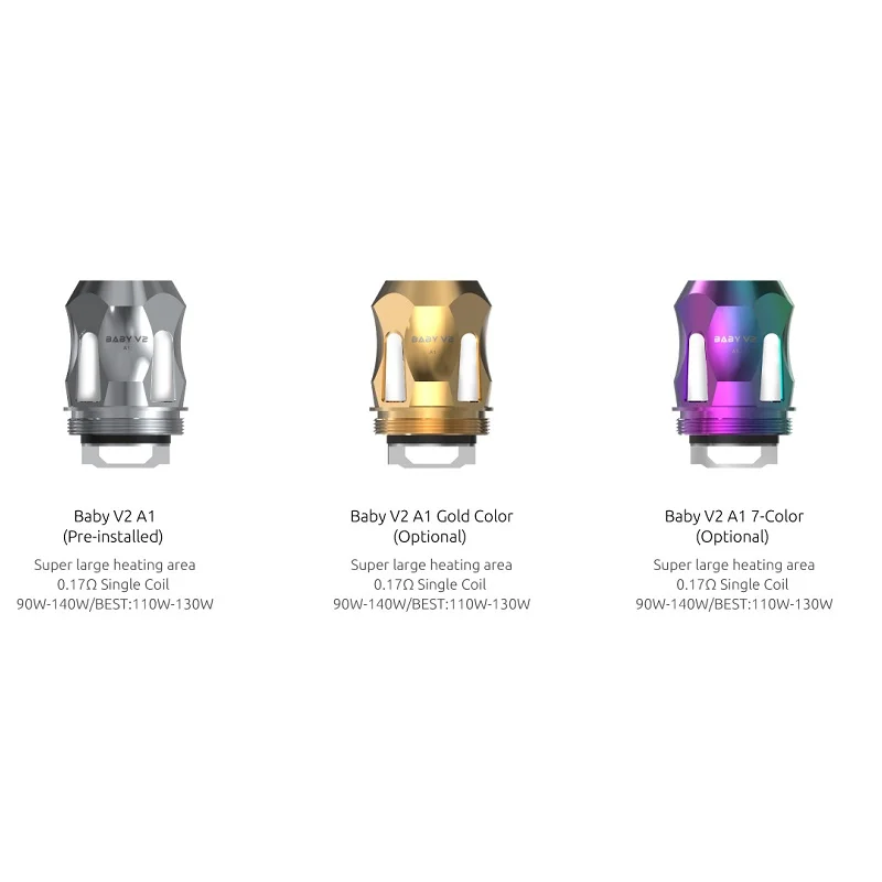 Gai Оригинал Smok катушки TFV8 маленьких V2 распылитель Core A1 A2 A3 S1 S2 K1 K4 замена для Mag