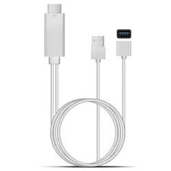 Новинка HDMI USB Проводная ТВ-палка 1080 P Full-HD HDMI зеркальный кабель для IOS OS система ТВ-Палка для Iphone samsung смартфоны планшет