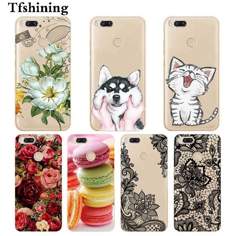 

Tfshining TPU Phone Case For Xiaomi Mi A1 Soft Silicon cases cover for xiomi Mi 5X Mi5X Back Cover xaomi mi a1 Cute Phone bags