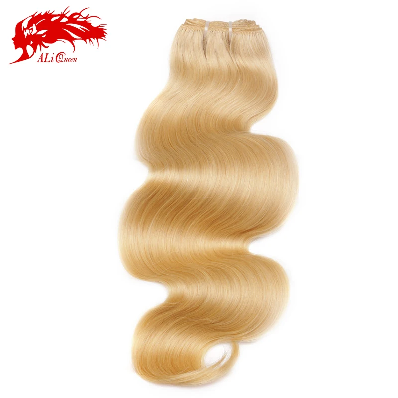 AddBeauty Brazilia Body Wave One-DonorVirgin Hair Blonde Hair 613# Human Hair Weave Bundle Deals For Salon Ali-Hair