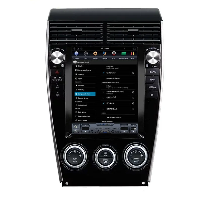 Sale Tesla Style 10.4"Android 7.132GB ROM Car dvd Player GPS Navi For Mazda 6 2002-2015 Multimedia Stereo Car Radio Headunit Audio 4