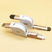 Hfsecurity 2 в 1 кабель для передачи данных с эффектом приближения c зарядкой Micro-USB 1 м Мощность кабель для I-phone Android телефона для быстрой зарядки Кабели