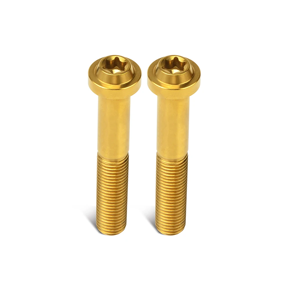 

M10X1.25X60 Titanium Ti Alloy GR5 Caliper Bolt Screw Nuts For BMW R1200GS LC Adventure R Nine T S1000R S1000XR