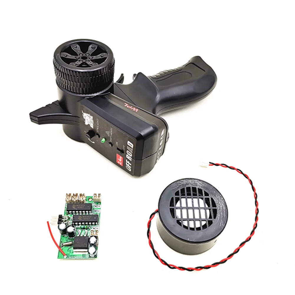

RC Car Plastic Parts DIY Toy Upgrade Engine Sound System Horn Durable Remote Control Receiver Board Kit Accessories For WPL