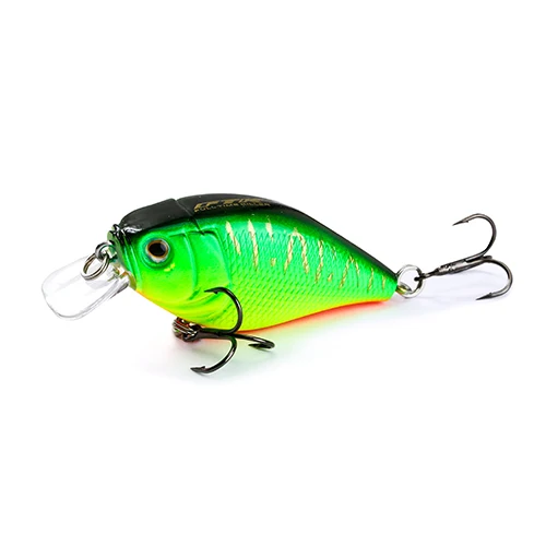 Приманка для рыбалки от ftk Crankbait, 1 шт., 44 мм, 30 г, рыболовная приманка, цветная плавающая рыба, плавающая жесткая рыболовная снасть, глубина 0,05 м - Цвет: 004