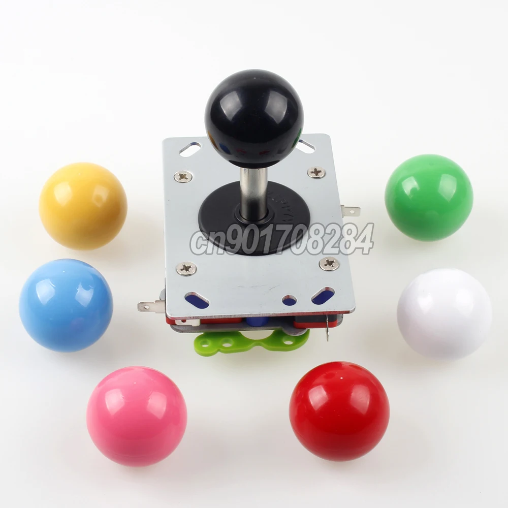 

Zippyy Arcade Short Joystick Classic Competition 2Pin 2 - 4 - 8 Way Sticker for Arcade PC PS3 Xbox 360 Games Kit Part Mame Jamma