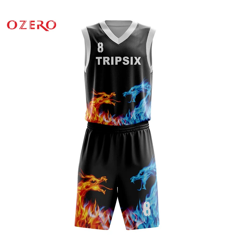 basketball jersey design black and red