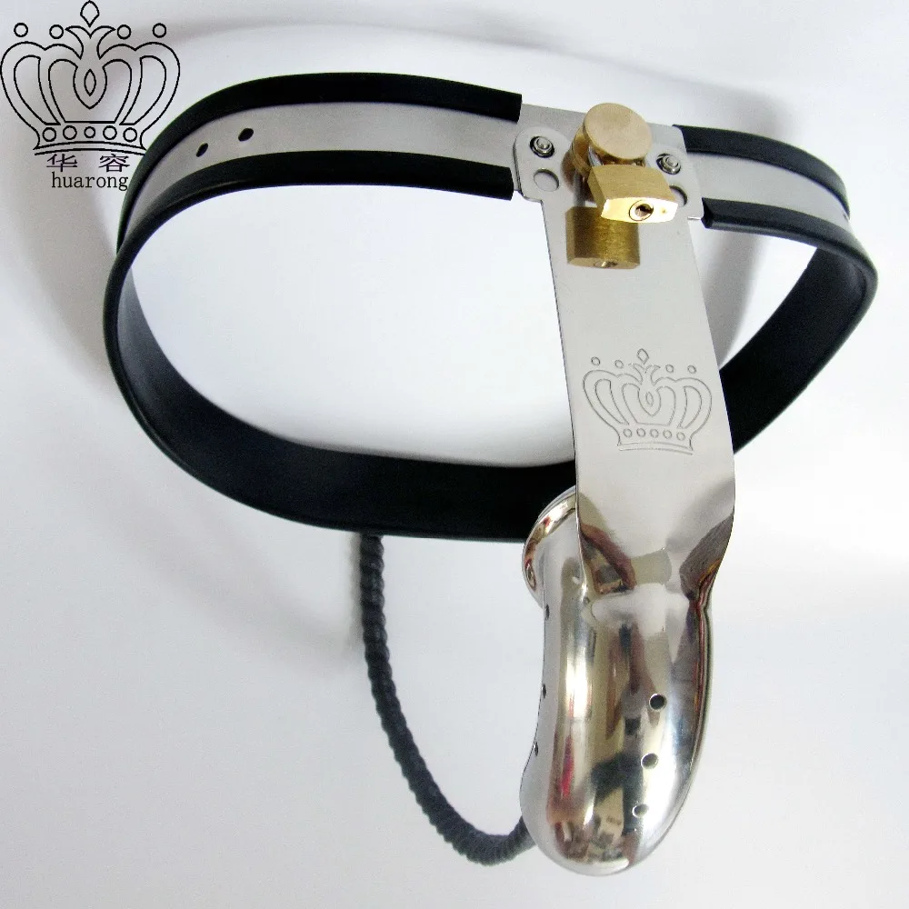 Hot male chastity belt arc Waist stainless steel chastity device Single