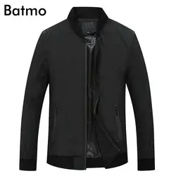 Batmo 2018 Новое поступление высокого качества черные повседневные пиджаки для мужчин, мужская мода черный Куртки, плюс размер M-3XL, 6706