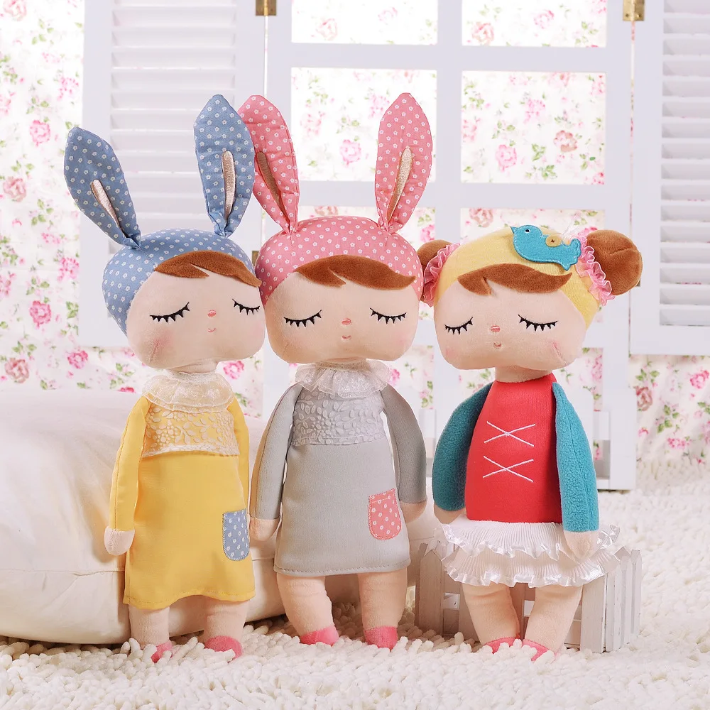 

Metoo Doll Stuffed Toys Plush Animals Kids Toys for Girls Children Boys Kawaii Baby Plush Toys Cartoon Angela Rabbit Soft Toys