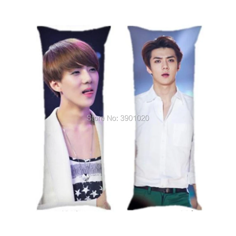Корейская подушка для тела BAEKHYUN CHEN CHANYEOL KAI SEHUN Kris XIUMIN SUHO подушки бойфренда 40 см * 100