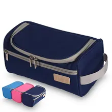Brand Women Men Cosmetic Bags Makeup Storage Bag Travel Organizer High Quality Ladies Toiletry Wash Bag Hanging Waterproof Kit