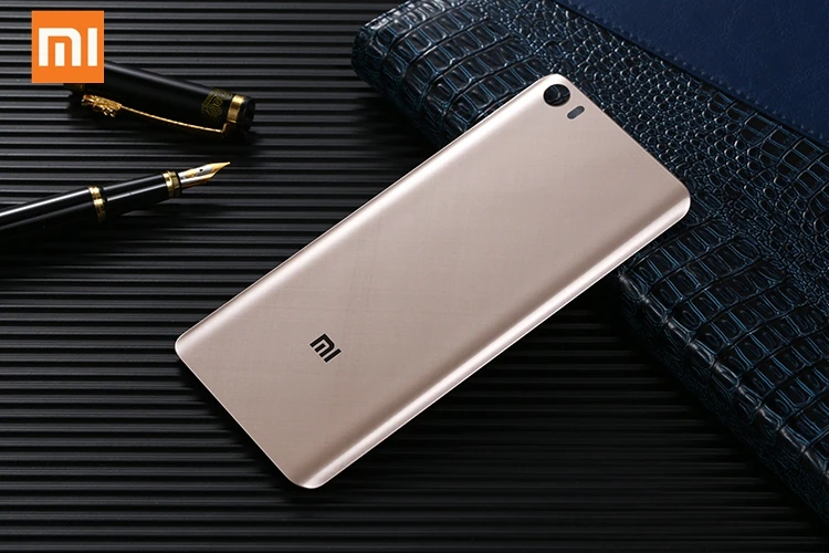 Xiao mi Xiaomi mi стеклянный чехол для задней панели для Xiaomi mi 5 mi 5 M5 задняя крышка для телефона задняя крышка для аккумулятора+ инструмент - Цвет: Gold