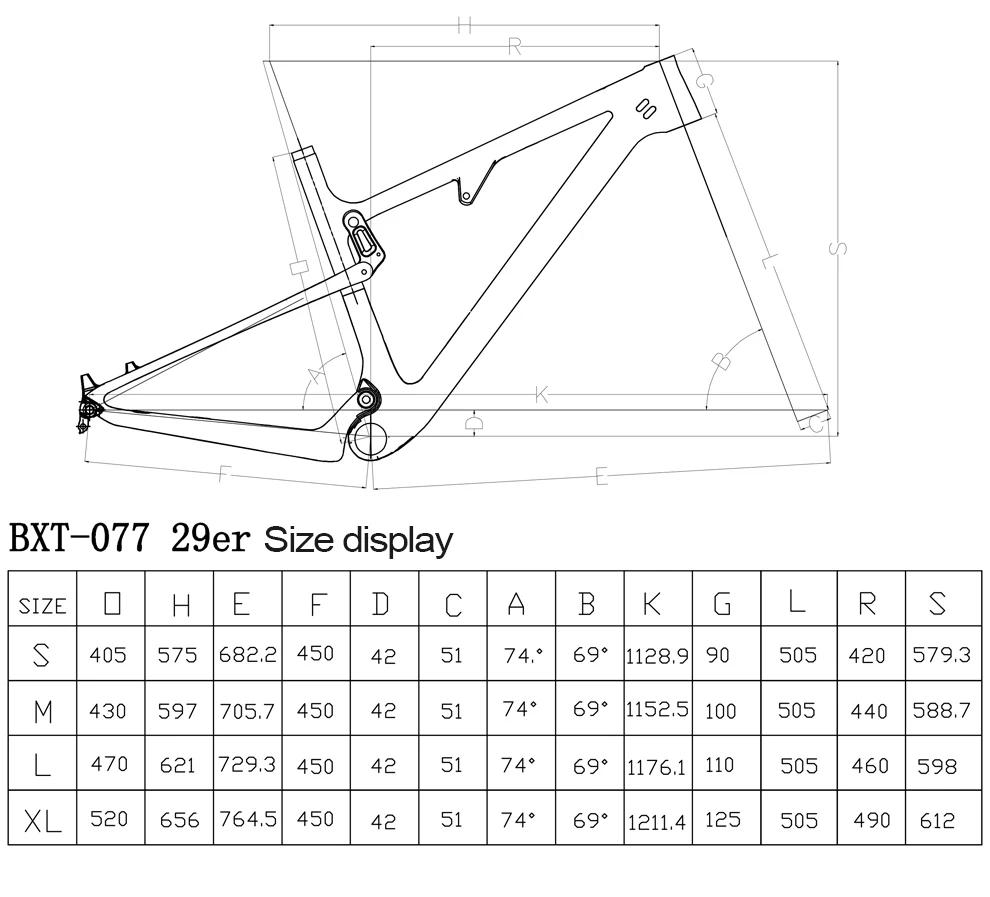 Excellent BXT NEW 29er Full Suspension Carbon frame Boost 148*12/142*12mm Mountain Cycling Bicycle Frame Bicycle parts free shipping 18