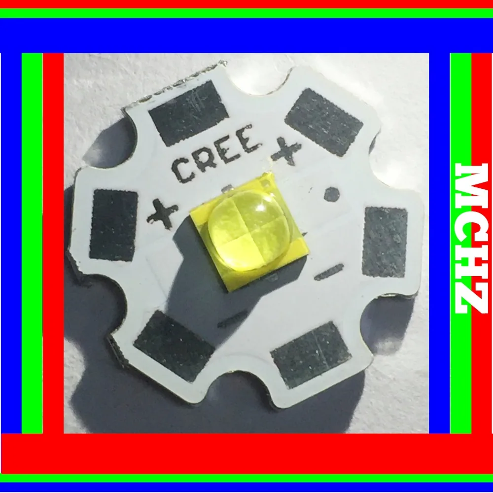 1 шт. светодиодный флип чип CREE 5050 20 Вт 5700K 6000K PCB20 мм XML XM L XBD XPE XPL T6 U2|Подвесные