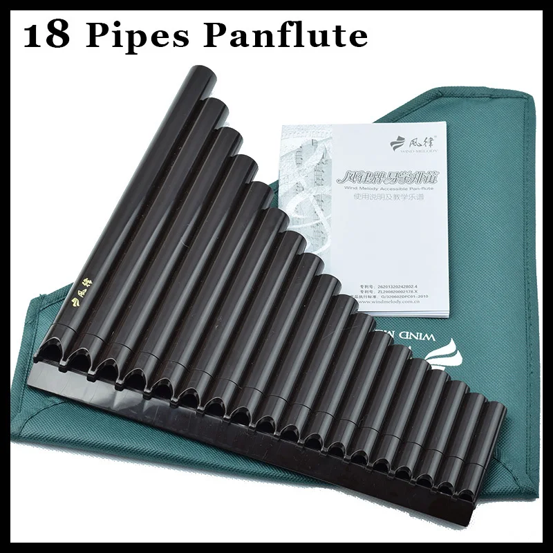 18 أنابيب المهنية panflute موسيقية عموم panpipe عرضية flauta الموسيقى الرياح instrumentos musicales سلم موسيقي مقياس