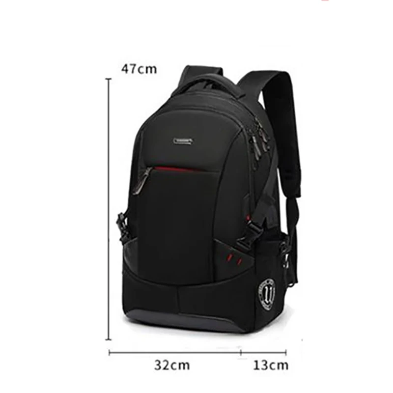 new men's backpack British fashion and leisure college style high quality multi-function large capacity design