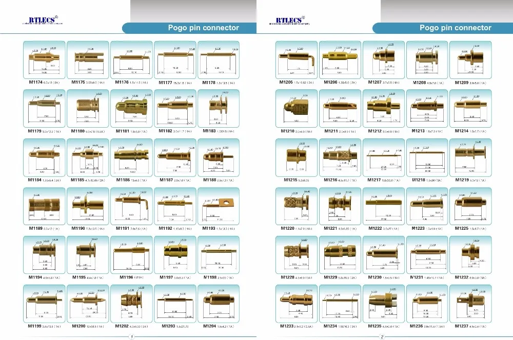 5 шт. пружинный контакт Пружинные контакты SMT/SMD диаметр фланца 2,0 мм высота 2,0 3,0 4,0 5,0 6,0 7,0 8,0 9,0 10,0 12,0 14,0 16,0 18,0 SMT