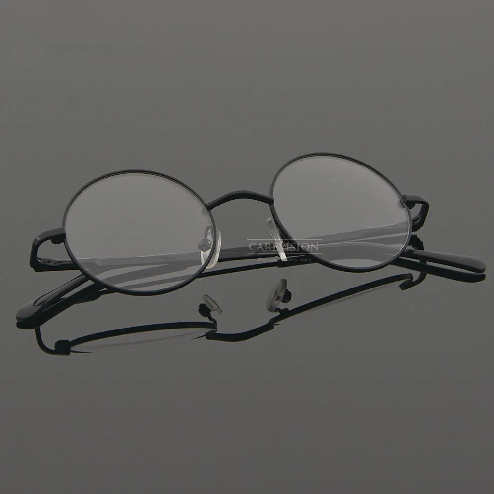 Occhiali Da Lettura Rotondi Vintage Cerniere A Molla - Unisex, Multicolore, Gradazioni 1.5 2.0 2.5 3.0