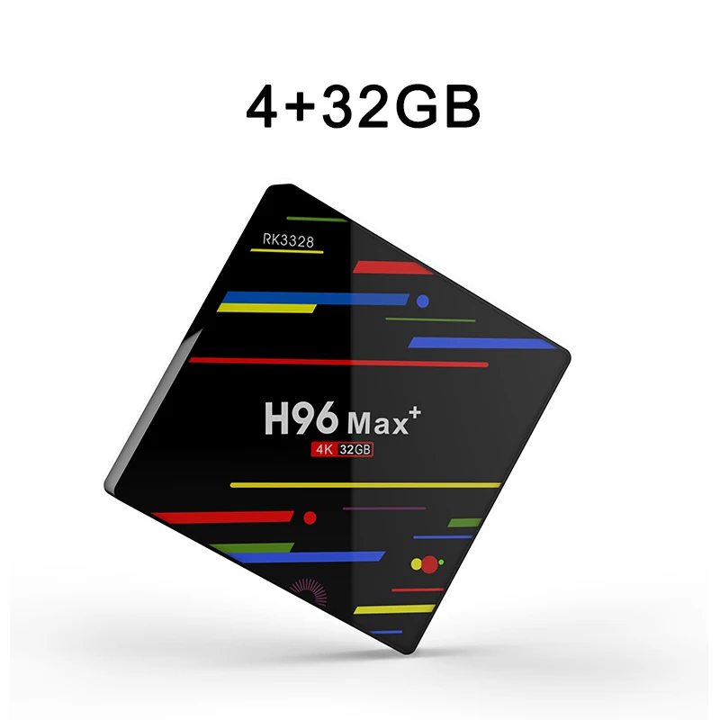 H96 Макс плюс Smart TV box Android 8.1 поддержка IPTV 4K 4 ГБ RAM 32 ГБ 64 ГБ ПЗУ WiFi 2.4G / 5G& BT Android IPTV Box pk X96 медиаплеер - Цвет: 4GB 32GB