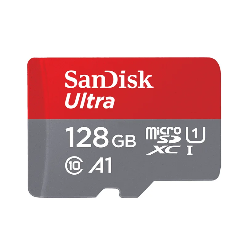 Оригинальная карта памяти SanDisk Ultra максимальная скорость чтения 98 м/с класс 10 16 ГБ 32 ГБ 64 Гб 128 Гб Micro SD карта A1 UHS-I tf-карта - Емкость: 128GB