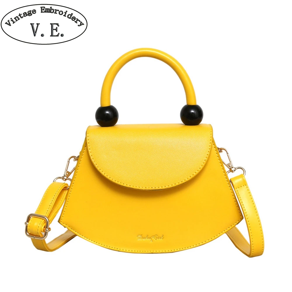 

New Fashion Women Small Handbag Solid Color Simple Shoulder Messenger Bag Young Ladies Cute Mini Coins Crossbody Bag