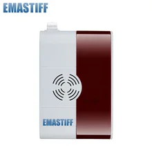  Free shipping Wireless 433mhz Combustible Gas CO Detector Sensor 433MHz US 110V for our G2B W2B G2BW gsm wifi pstn alarm system 